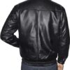 Genuine Leather Bomber Jacket 9023 - Image 2
